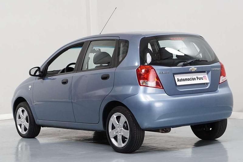 Usado Chevrolet Kalos SE 72 CV (52 kW) 2007 Azul Utilitario