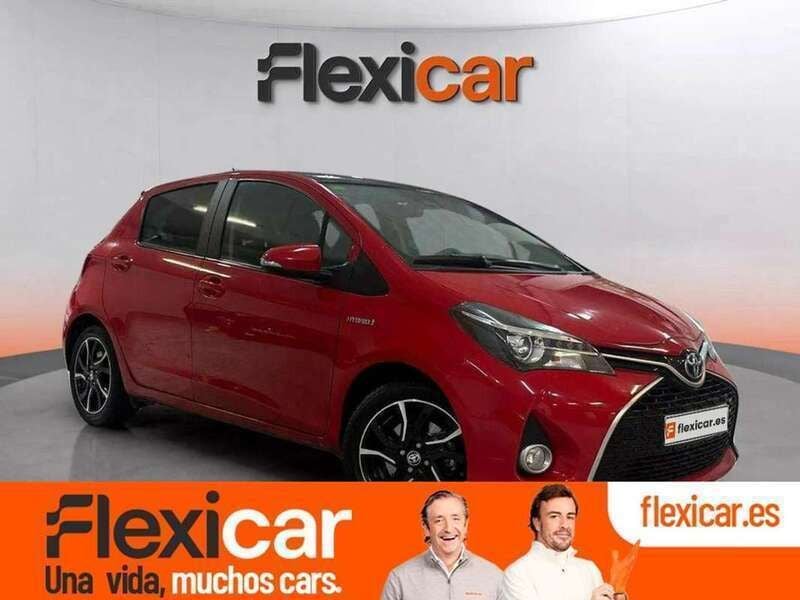 Amarillo Usado 2017 Toyota Yaris Hybrid Active Berlina | 10.790 € (Buen precio) - Imagen 1/4