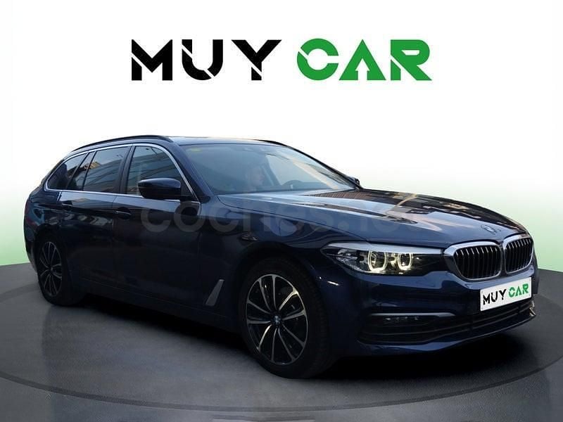 Usado BMW 520 190 CV (139 kW) 2020 Azul Familiar
