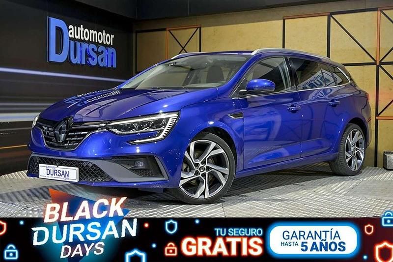Azul Usado 2022 Renault Mégane GrandTour R.S. Familiar | 17.990 € (Un poco caro) - Imagen 1/4
