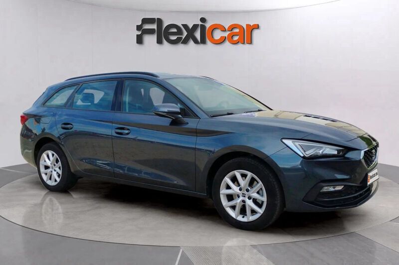 Azul Usado 2021 Seat Leon Style Familiar | 16.390 € (Caro) - Imagen 1/4