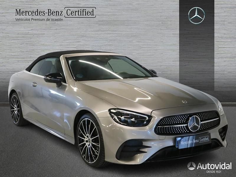 Usado Mercedes E450 367 CV (269 kW) 2023 Gris Descapotable