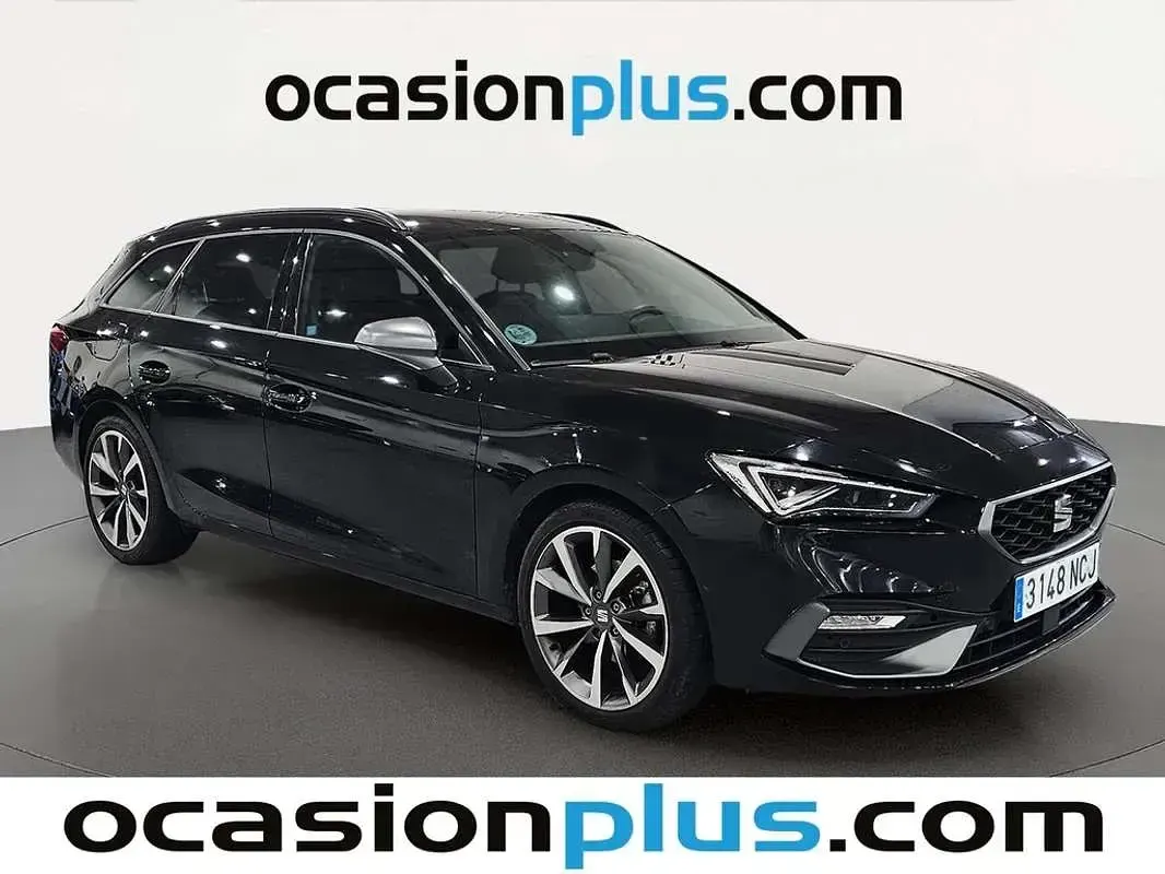 Usado Seat Leon ST FR 150 CV (110 kW) 2025 Negro Familiar