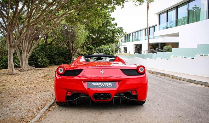 Usado Ferrari 458 570 CV (419 kW) 2012 Rojo Descapotable