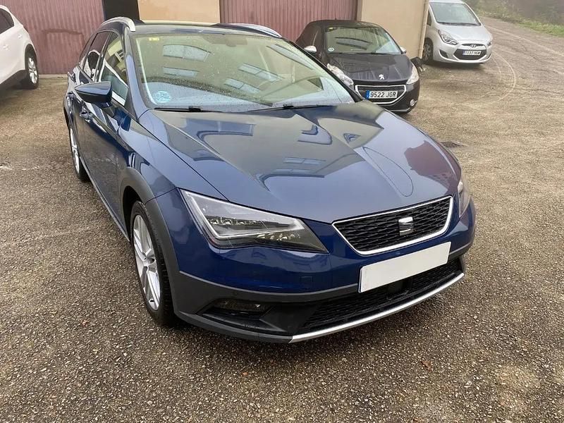 Brugt Seat Leon 4Drive 180 HK (132 kW) 2016 Blå Stationcar