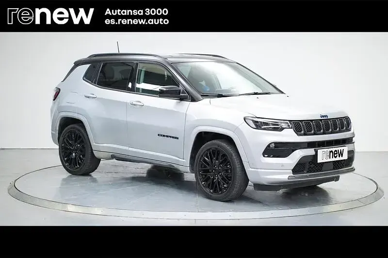 Usado Jeep Compass 240 CV (176 kW) 2022 Gris glacier techo SUV
