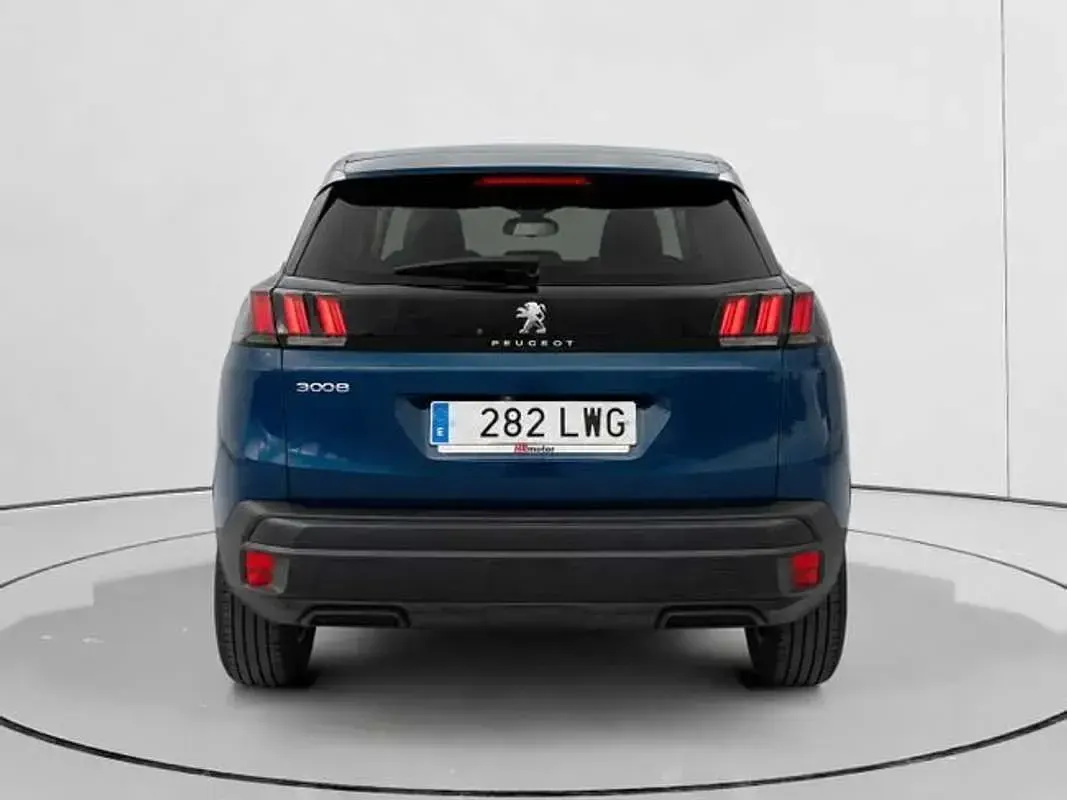 Usado Peugeot 3008 Active 131 CV (96 kW) 2022 Azul SUV