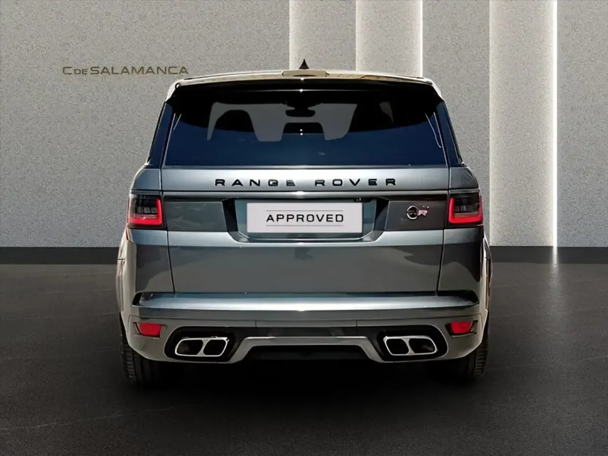 Usado Land Rover Range Rover Sport SVR 575 CV (422 kW) 2018 Gris metalizado SUV
