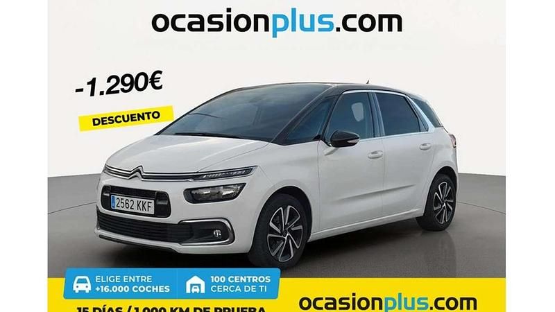 Usado Citroën C4 Picasso Live 120 CV (88 kW) 2018 Blanco Monovolumen