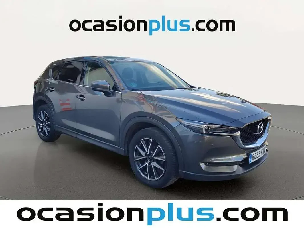 Usado Mazda CX-5 150 CV (110 kW) 2018 Gris SUV