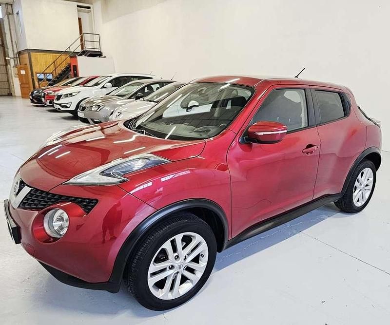 Usado Nissan Juke Acenta 110 CV (80 kW) 2014 Rojo SUV