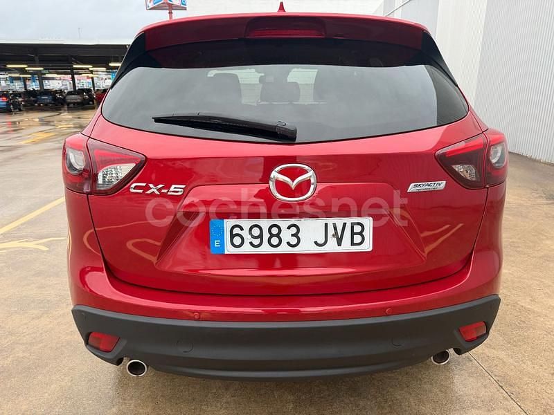 Usado Mazda CX-5 Style 150 CV (110 kW) 2016 Granate SUV