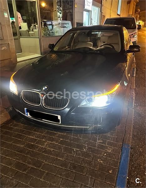 Usado BMW 520 163 CV (119 kW) 2008 Azul Berlina