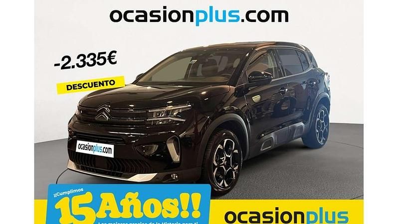 Negro Usado 2024 Citroën C5 Aircross SUV | 21.810 € (Precio justo) - Imagen 1/4