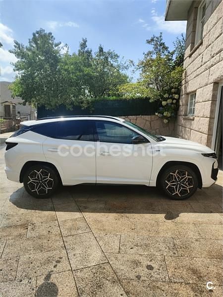 Usado Hyundai Tucson N Line 150 CV (110 kW) 2023 Blanco SUV