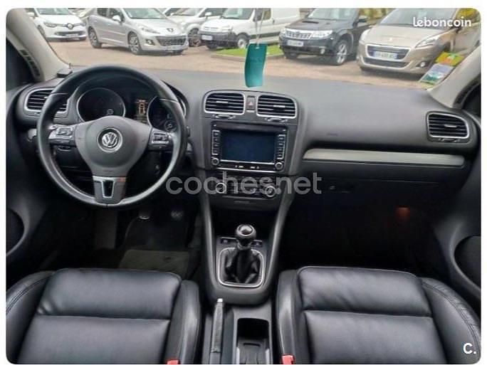 Azul Usado 2009 VW Golf VI Advance Berlina | 7000 € (Precio justo) - Imagen 1/4