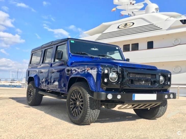 Usado Land Rover Defender 122 HP (89 kW) 2013 Azul Carrinha