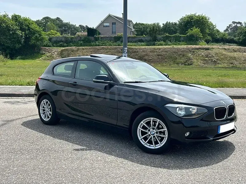 Usado BMW 116 136 CV (100 kW) 2014 Negro Utilitario