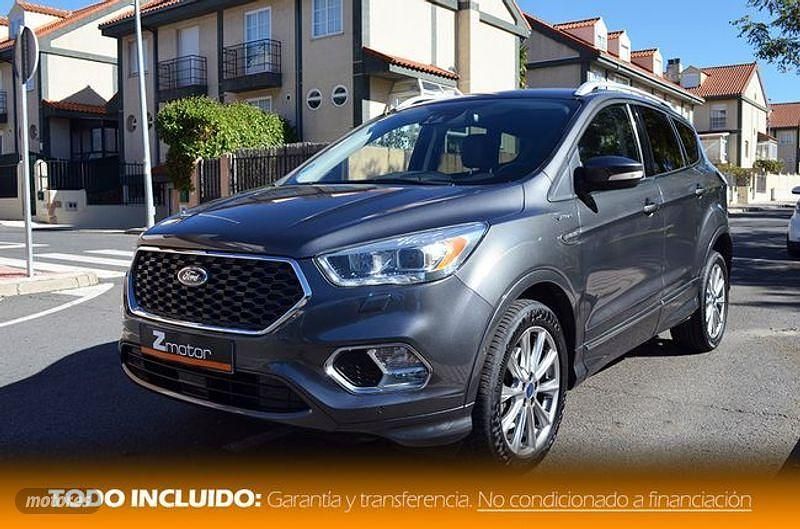 Usado Ford Kuga Vignale 180 CV (132 kW) 2016 Gris SUV