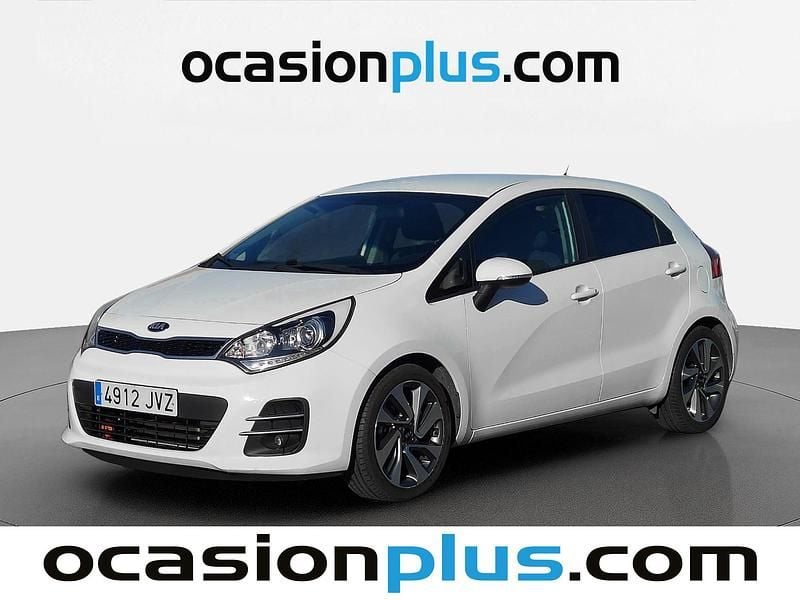 Usado Kia Rio 75 CV (55 kW) 2017 Blanco Utilitario