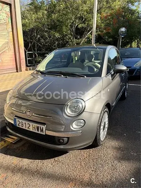 Usado Fiat 500 Lounge 69 CV (50 kW) 2014 Gris / plata Berlina
