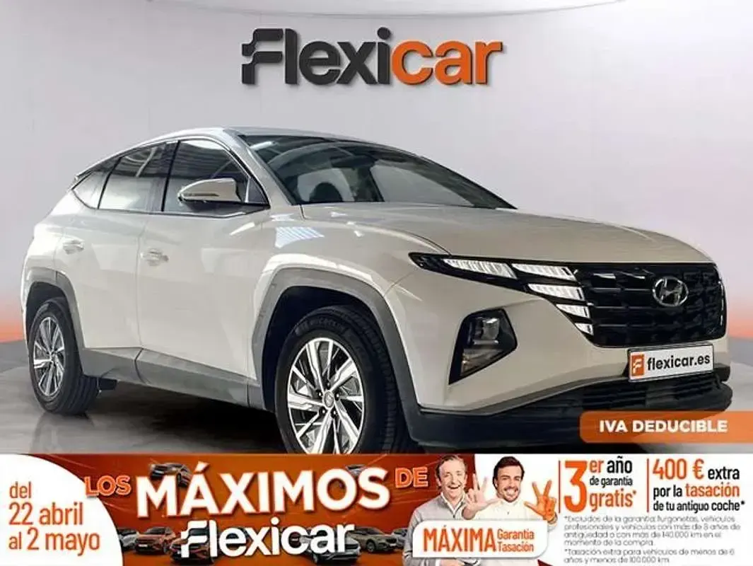 Usado Hyundai Tucson 116 HP (85 kW) 2021 Branco SUV