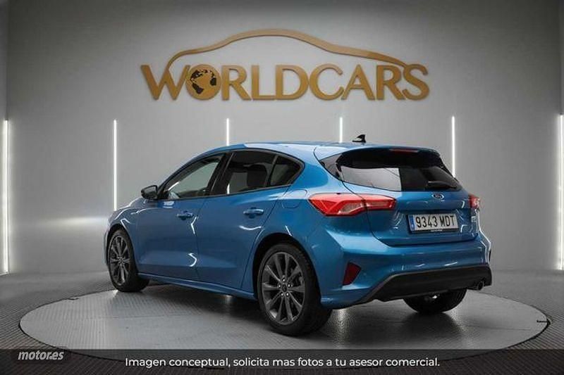 Usado Ford Focus ST-Line 125 CV (91 kW) 2023 Azul Berlina