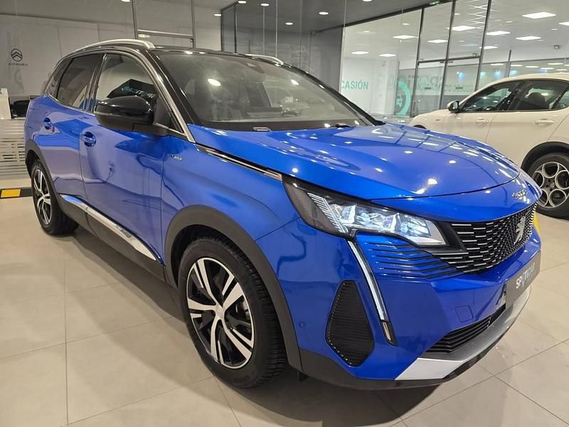 Usado Peugeot 3008 GT 225 CV (165 kW) 2021 Azul SUV