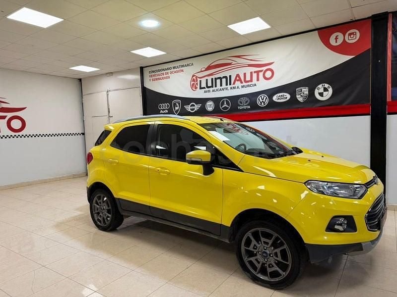 Usado Ford Ecosport Titanium 125 CV (91 kW) 2015 Amarillo SUV