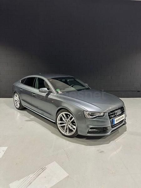 Usado Audi A5 Sportback S-Line 245 CV (180 kW) 2016 Gris / plata Utilitario