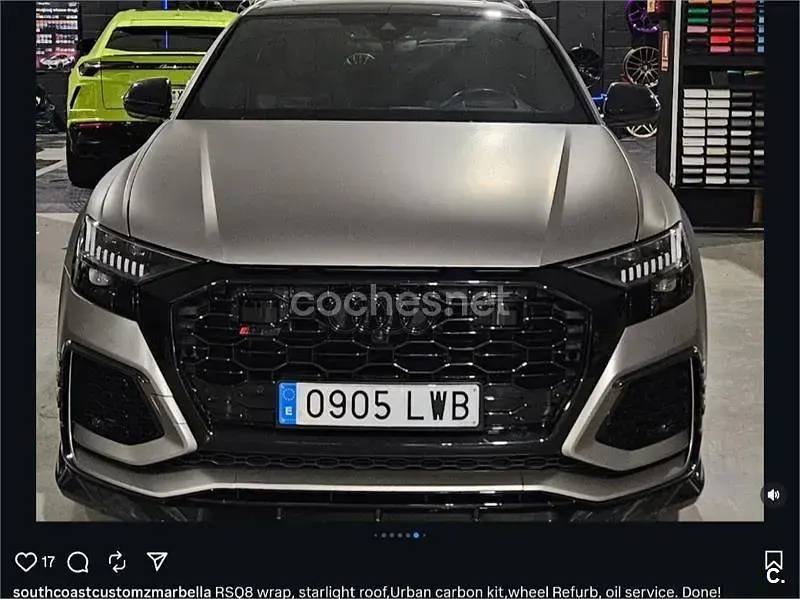 Usado Audi Q8 Premium 600 CV (441 kW) 2021 Gris / plata SUV
