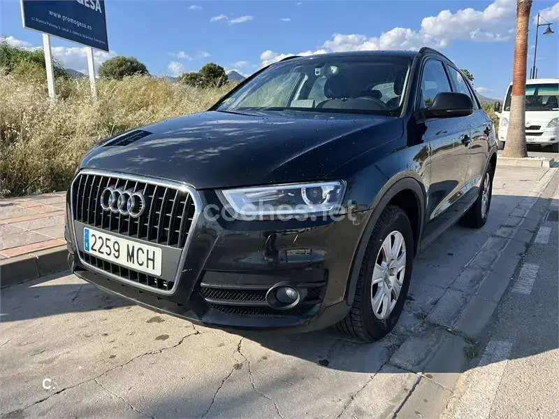 Usado Audi Q3 Attraction 140 CV (102 kW) 2014 Negro SUV