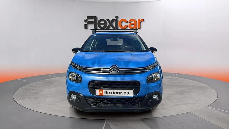 Usado Citroën C3 Feel 82 CV (60 kW) 2020 Azul Utilitario