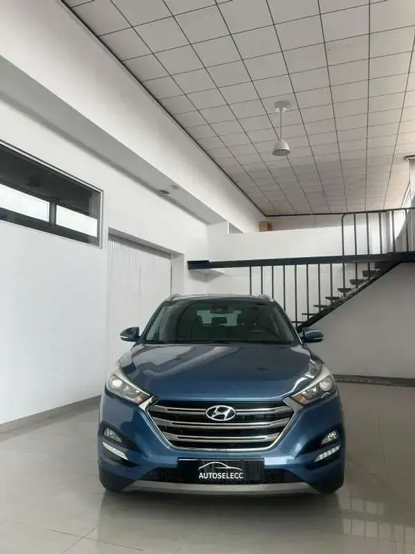 Usado Hyundai Tucson 115 CV (84 kW) 2016 Azul SUV