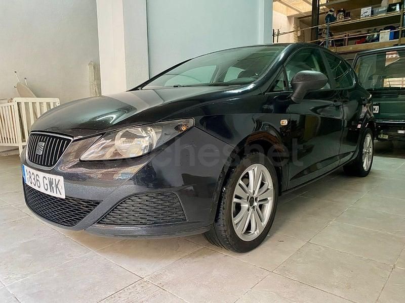 Usado Seat Ibiza Ecomotive 80 CV (58 kW) 2010 Negro Berlina