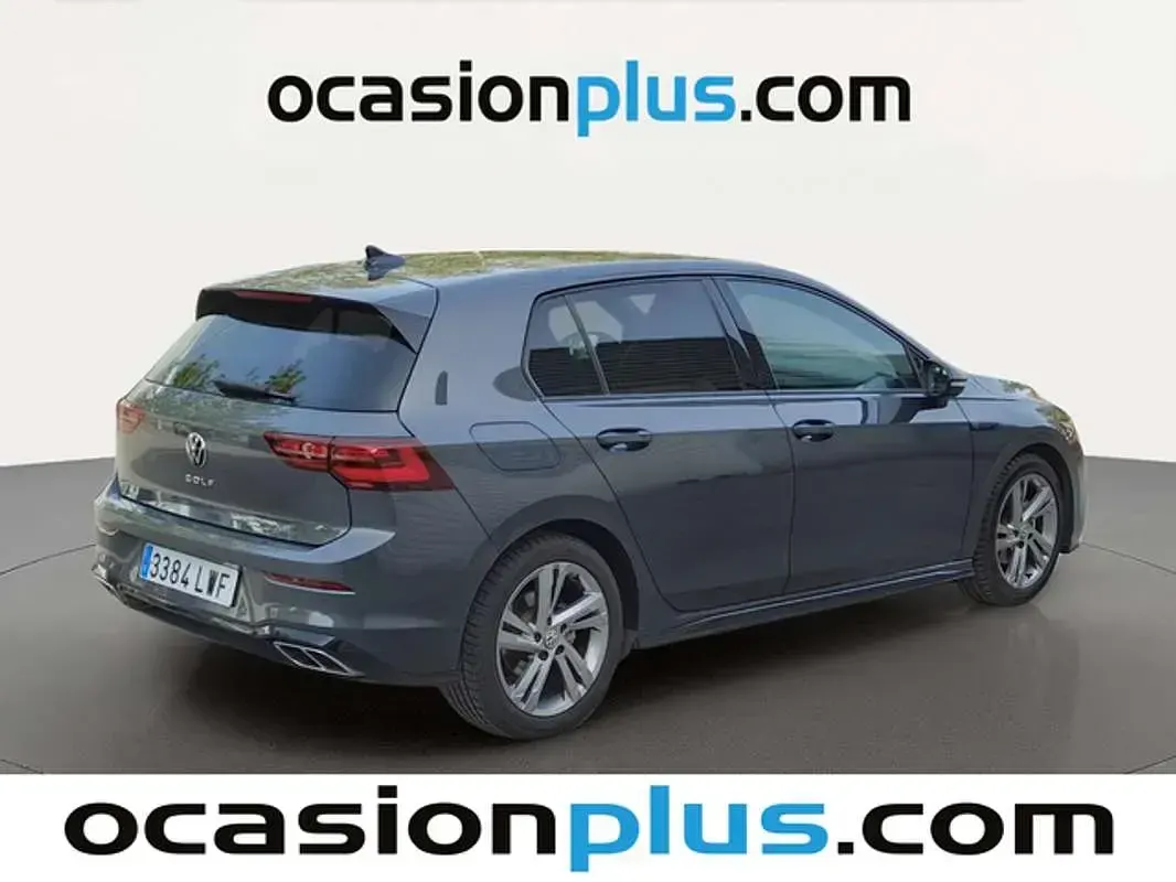 Usado VW Golf VIII R-line 150 CV (110 kW) 2022 Gris Utilitario