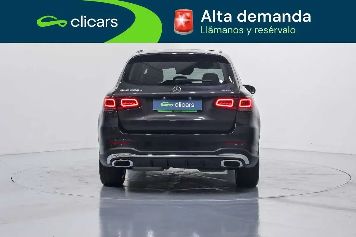 Usado Mercedes GLC300 245 CV (180 kW) 2021 Gris SUV