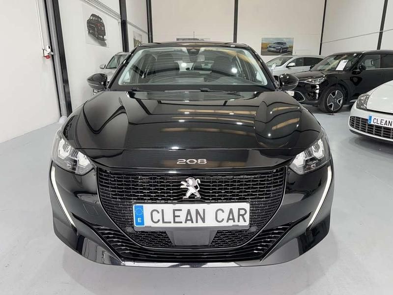 Usado Peugeot e-208 Active 100 kW (136 CV) 2021 Negro Utilitario