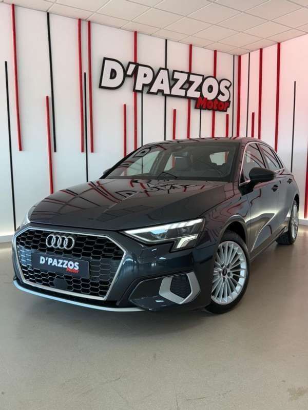 Gris Usado 2021 Audi A3 Sportback Advanced Utilitario | 22.999 € (Precio justo) - Imagen 1/4