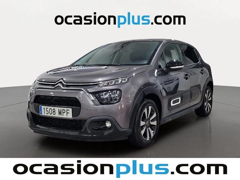 Gris Usado 2024 Citroën C3 PureTech Utilitario | 13.355 € (Precio justo) - Imagen 1/4