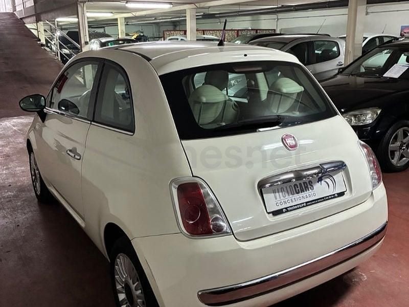 Usado Fiat 500 75 CV (55 kW) 2009 Blanco Descapotable