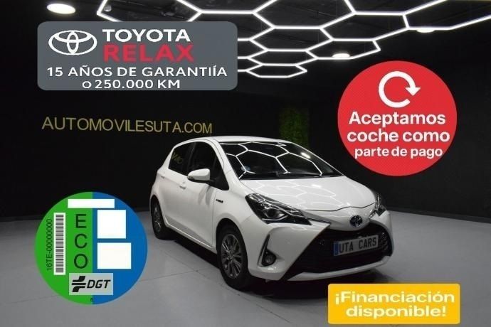 Blanco Usado 2019 Toyota Yaris Hybrid Active Utilitario | 11.999 € (Precio justo) - Imagen 1/4