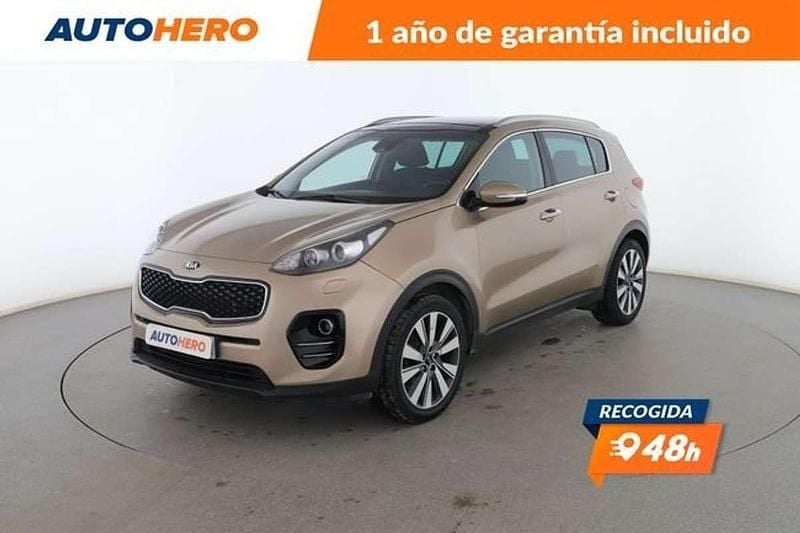 Gris Usado 2017 Kia Sportage SUV | 14.599 € (Precio justo) - Imagen 1/3