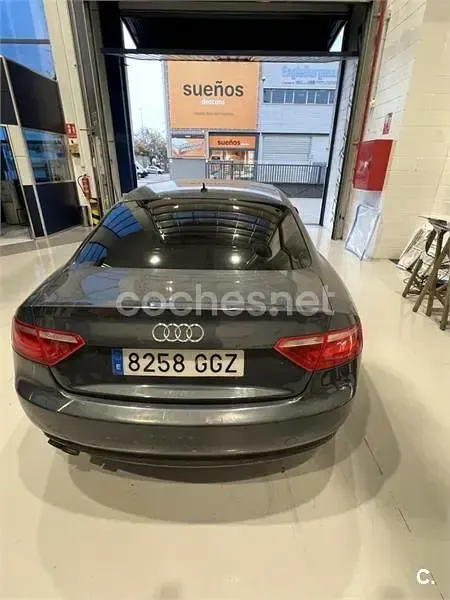 Usado Audi A5 170 CV (125 kW) 2008 Gris / plata Coupe