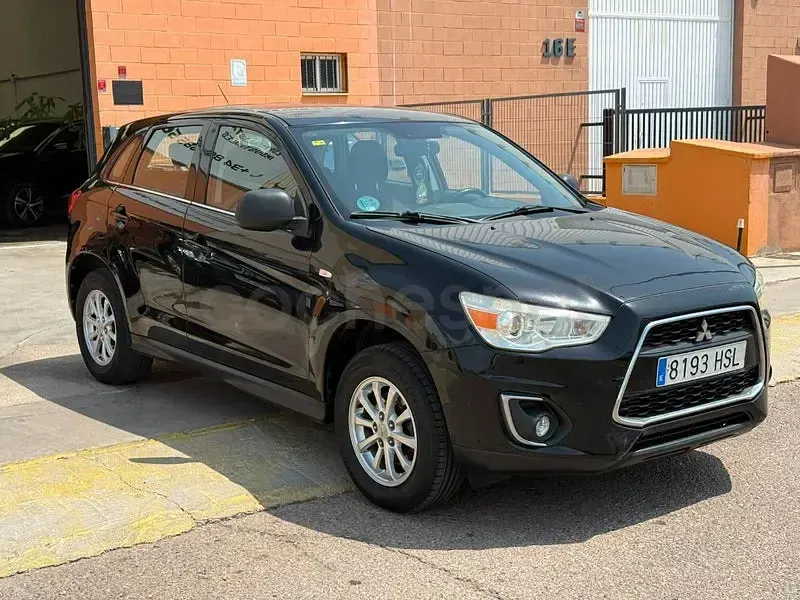 Usado Mitsubishi ASX 117 CV (86 kW) 2013 Negro SUV