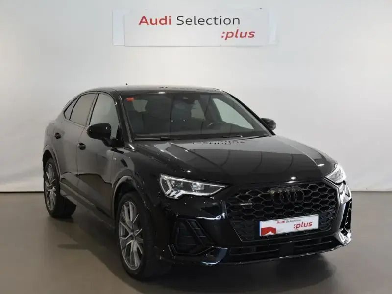 Negro Usado 2021 Audi Q3 Sportback SUV | 34.990 € (Un poco caro) - Imagen 1/4