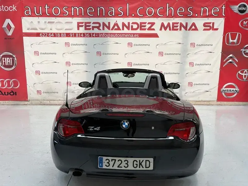 Usado BMW Z4 150 CV (110 kW) 2008 Negro Descapotable