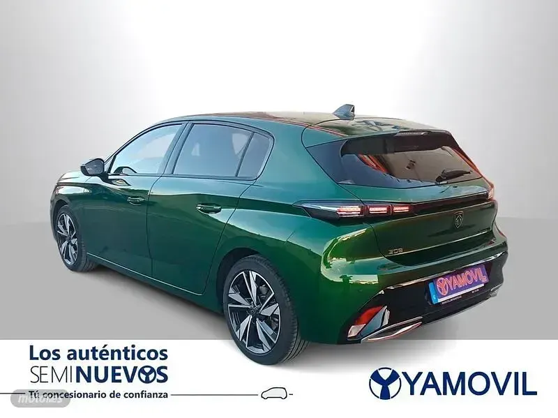 Usado Peugeot 308 Allure 130 CV (95 kW) 2022 Verde Berlina