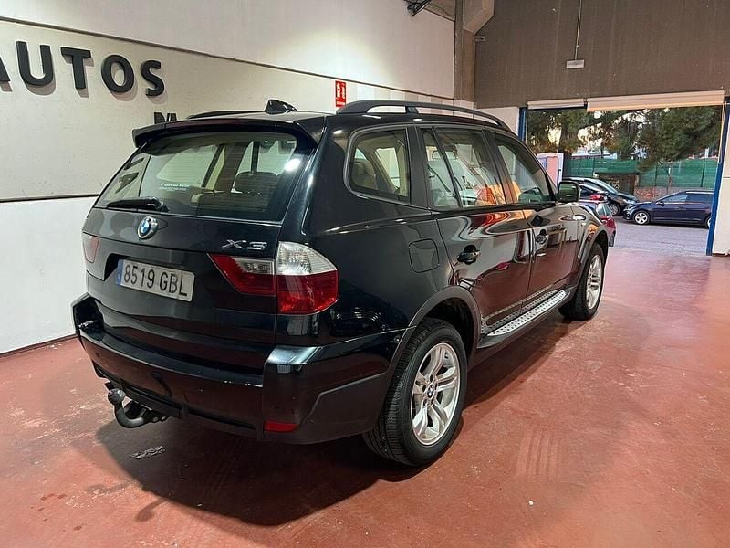 Usado BMW X3 177 CV (130 kW) 2008 Negro SUV