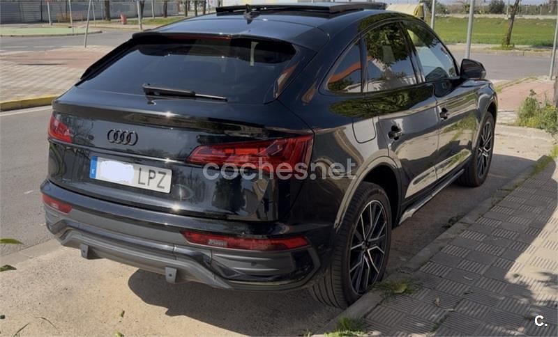 Usado Audi Q5 Sportback S-Line 204 CV (150 kW) 2022 Negro SUV